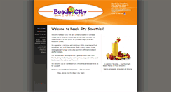 Desktop Screenshot of beachcitysmoothies.com